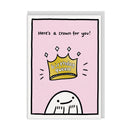 Birthday Queen Greeting Card