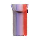 Puffy Glasses Sleeve - Gradient Stripe Poppy & Lilac