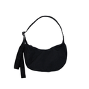 Small Nylon Crescent Bag - Black