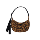 Small Nylon Crescent Bag - Leopard