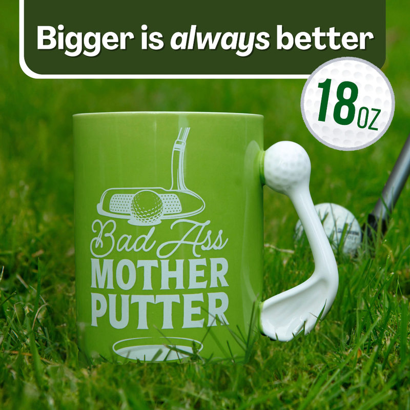 Golf Mug -  Bad Ass Mother Putter  (18Oz)