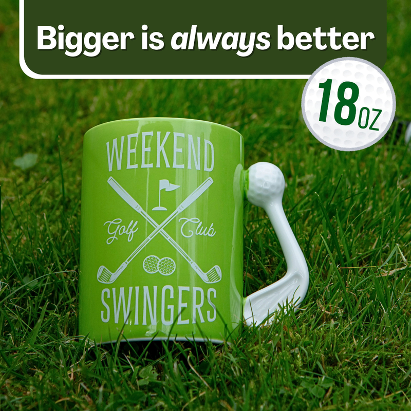 Golf Mug - Weekend Swingers   (18Oz)