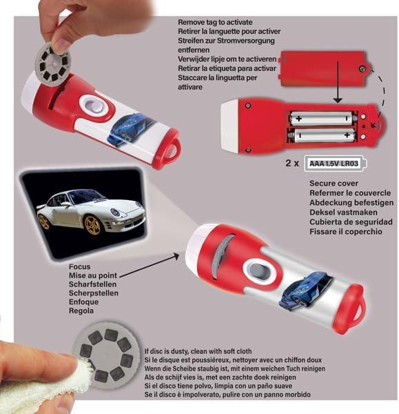 Torch & Projector - Super Cars
