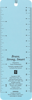 Children's Bookmark - Brave, Strong, and Smart, That's Me