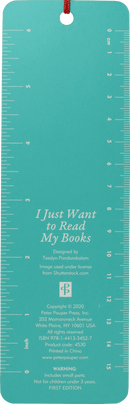 Beaded Bookmark - Just Want to Read