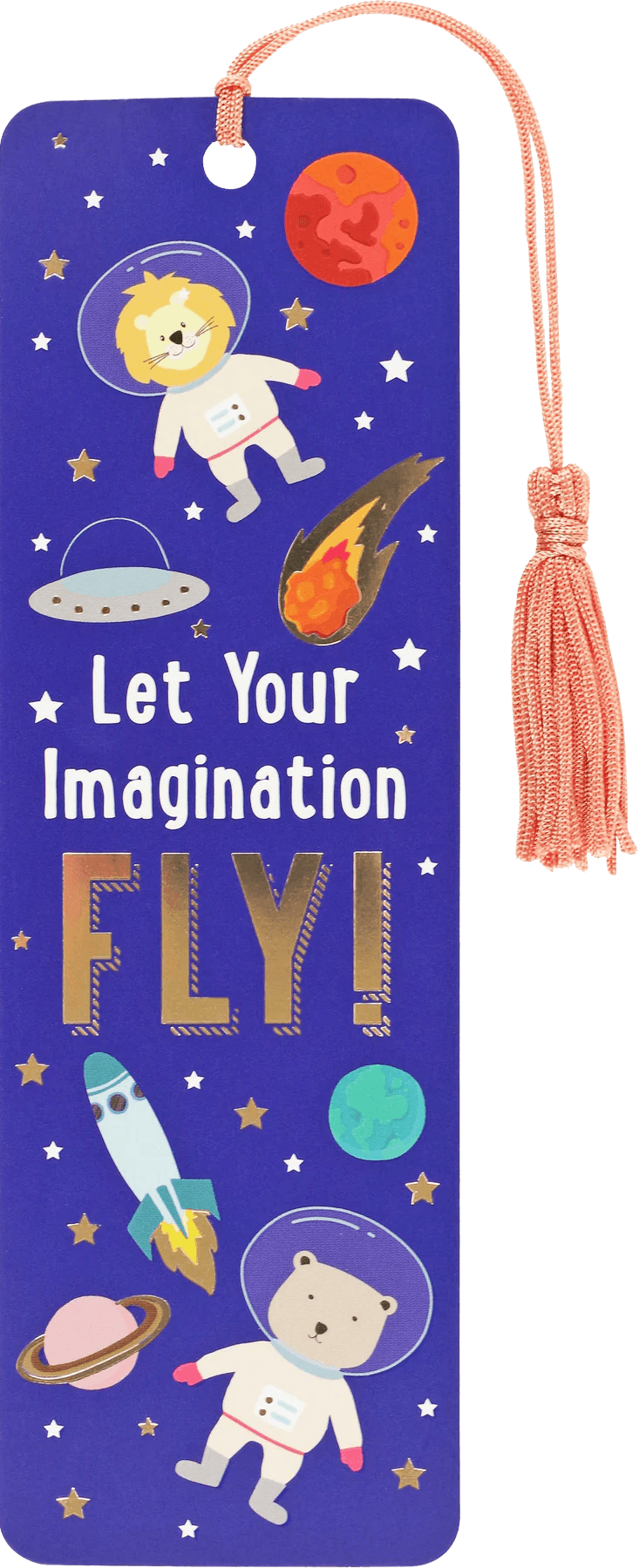 Children's Bookmark - Let Your Imagination Fly!