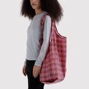 Big Baggu - Azalea Pink Tartan