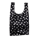 Big Baggu - Silver Metallic Polka Dot
