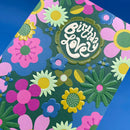 Birthday Love Dark Floral Card
