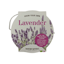 Zinc Pot Wooden Handle - Lavender