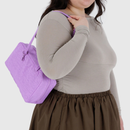 Nylon Bowler Bag - Rose