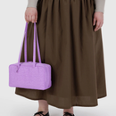 Nylon Bowler Bag - Rose