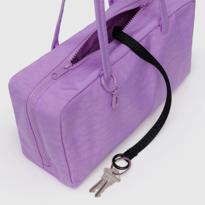 Nylon Bowler Bag - Rose