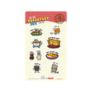 Breakfast Set Sticker Sheet