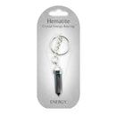 Crystal Energy Keyring - Hematite