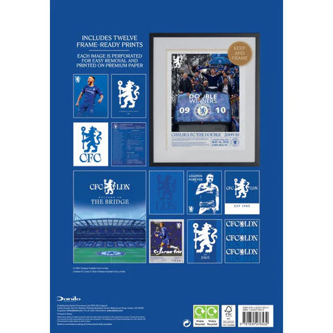 2026 A3 Deluxe Calendar - Chelsea FC (Pre-Order Arrives End Nov)