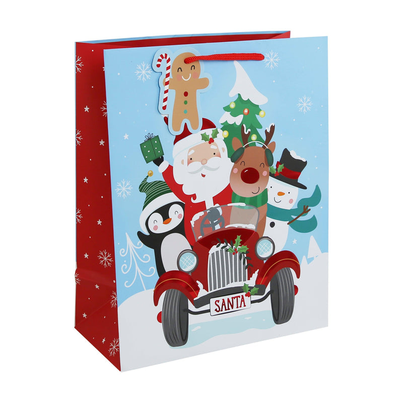 Cute Santa Gift Bag