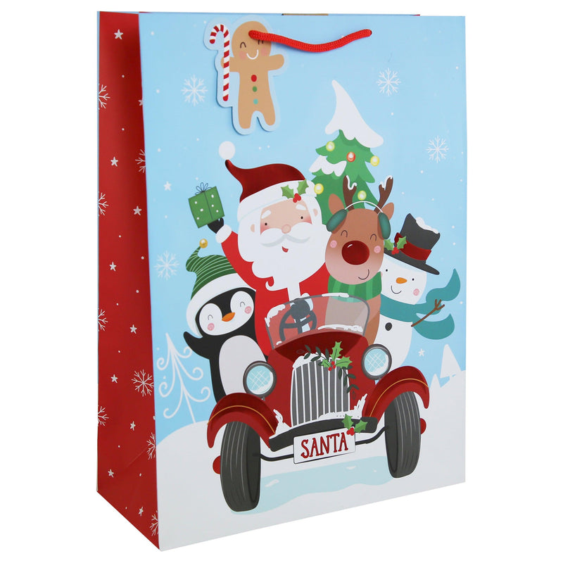 Cute Santa Gift Bag