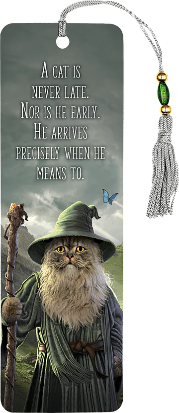 Beaded Bookmark: Catdalf