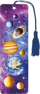 Beaded Bookmark: Celestial Bodies 3-D Bookmark