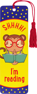 Children's Bookmark - Shhhh! I'm Reading