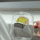 Clear Cup - Frog At Work