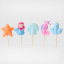 Cake Candles - Mermaid