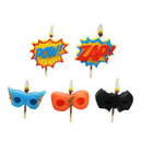Cake Candles - Superhero
