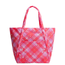 Cloud Bag - Pink Star Plaid