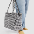 Cloud Carry-on - Black & White Gingham