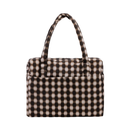 Cloud Carry-on - Blurred Gingham Brown