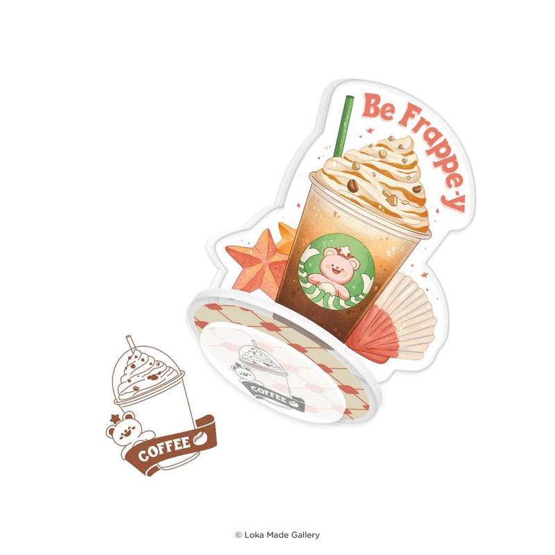 Coffeelogy Standee Rubber Stamp - Be-Frappey