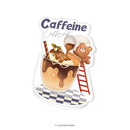 Coffeelogy Standee Rubber Stamp - Caffeine Caffeout