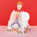 Merry Christmas -3D Folding Angel Card