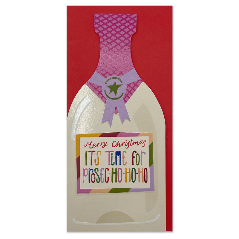 Merry Christmas its time for Prosecco Card