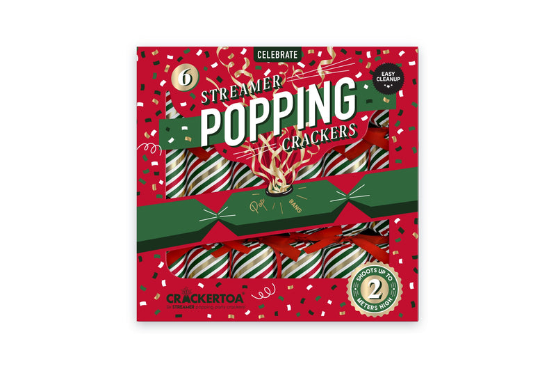 Crackertoa Christmas Crackers – Traditional  (Pre-Order Arrives Nov)