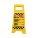 Desk Warning Sign - Help Desk price List UK