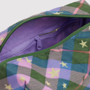 Dopp Kit - Green Star Plaid