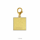 Enamel Charm - Peranakan Red Rose Tile