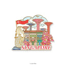 Enamel Magnet - Singapore Daylight Charm