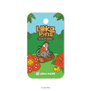 Enamel Pin - Proboscis monkey