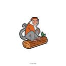 Enamel Pin - Proboscis monkey