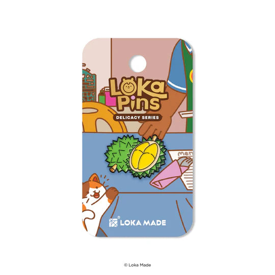 Enamel Pin - Durian | Spectrum Store: Family Lifestyle Store
