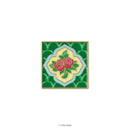 Enamel Pin - Red Rose Tile