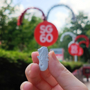 Enamel Pin - Singapore Merlion (White)