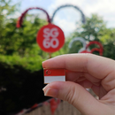 Enamel Pin - Singapore Flag