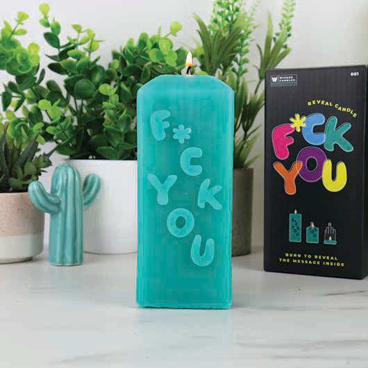 F*ck You Swearing Candle: Vanilla