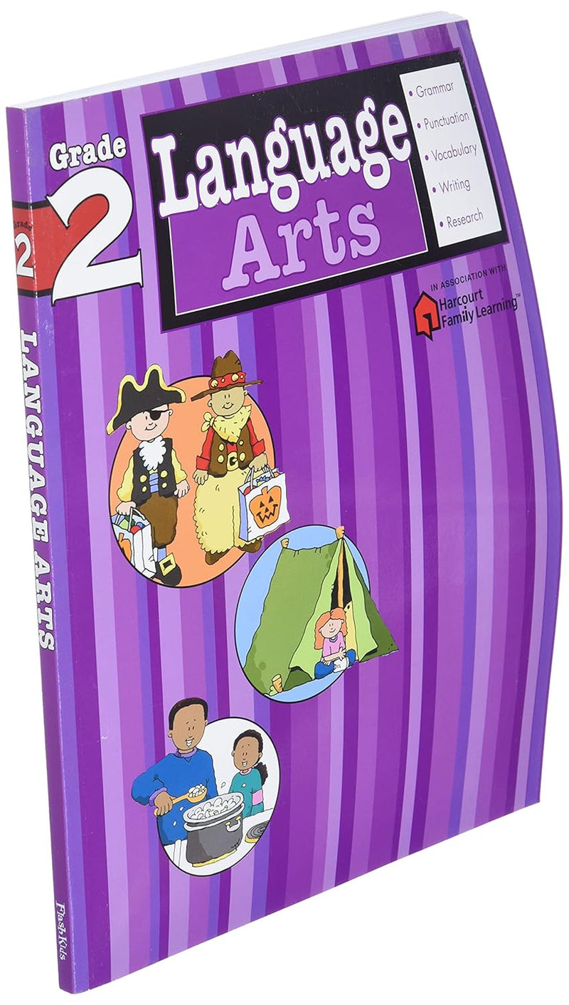 Flash Kids: Grade 2 (Flash Kids Harcourt Family Learning)