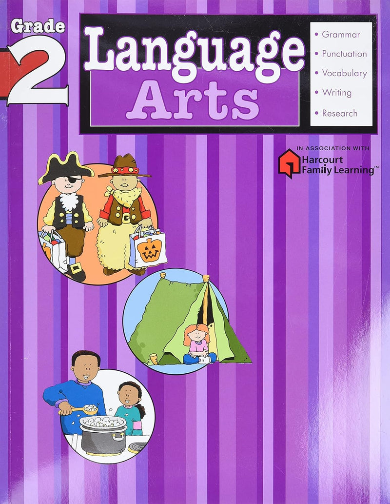 Flash Kids: Grade 2 (Flash Kids Harcourt Family Learning)