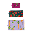 Flat Pouch Set - Carrots & Berries